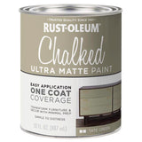 Rust-Oleum Chalked Ultra Matte Tate Green Water-Based Acrylic Chalk Paint 30 oz, Pack of 2