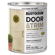 Rust-Oleum Stops Rust Satin Dark Tint Base Door Paint Exterior and Interior 1 qt, Pack of 2
