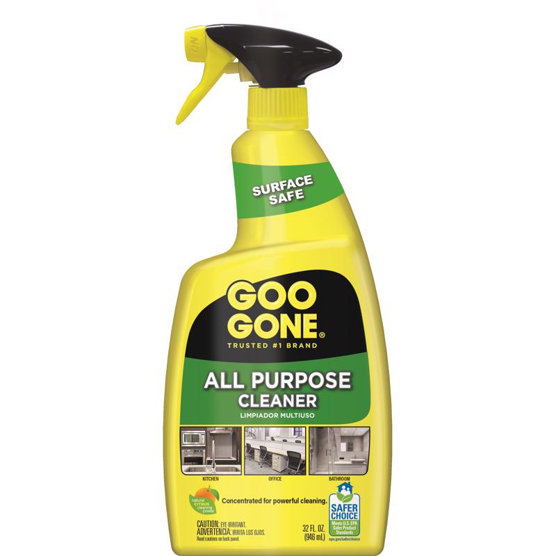 Goo Gone Citrus Scent All Purpose Cleaner Liquid 32 oz