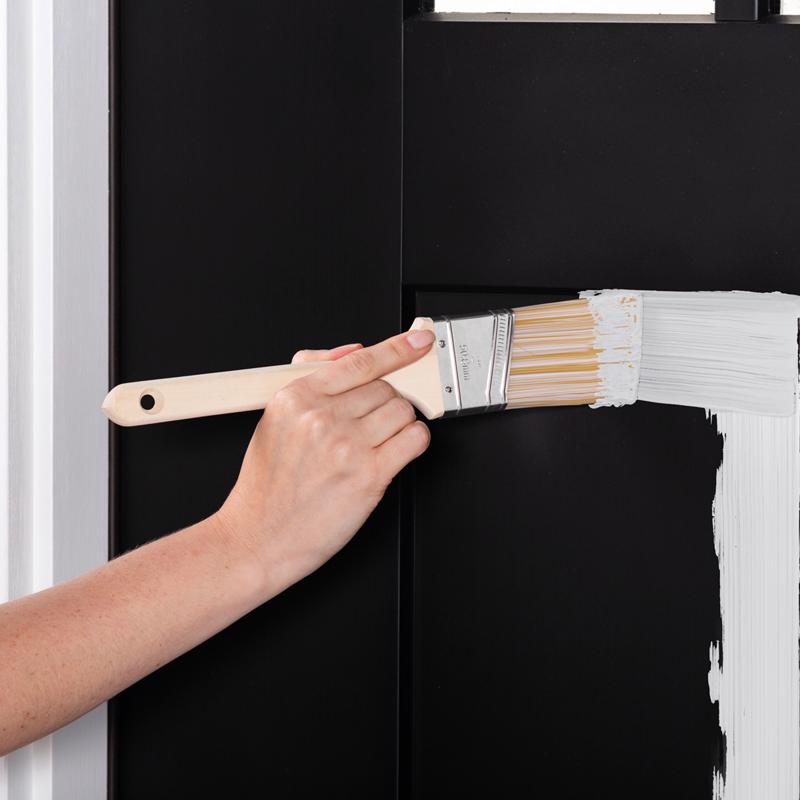 Rust-Oleum Stops Rust Satin White Water Base Door Paint Exterior and Interior 1 qt, Pack of 2