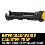 DeWalt 20V MAX Industrial Silicone Emulsion Caulking Gun