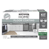 Rust-Oleum HOME Anti-Slip Textured White Tint Base Floor Coating Kit 1 qt, Pack of 2