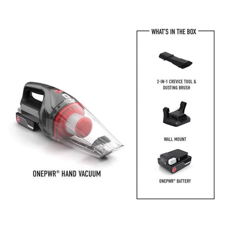 Hoover Onepwr Bagless Cordless Standard Filter Hand Vacuum