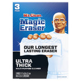 Mr. Clean Ultra Thick Eraser Heavy Duty Cleaning Pad For All Purpose 4.6 in. L 3 pk, Pack of 4