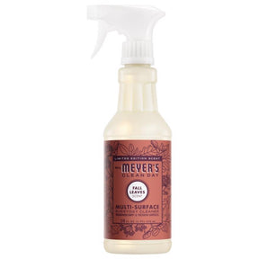 Mrs. Meyer's Clean Day Fall Leaves Scent Concentrated All Purpose Cleaner Liquid Spray 16 fl. oz., Pack of 6