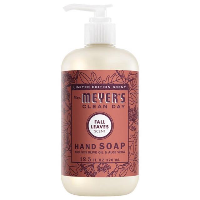 Mrs. Meyer's Clean Day Fall Leaves Scent Liquid Hand Soap 12.5 oz, Pack of 6