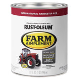 Rust-Oleum Indoor and Outdoor Gloss International Harvester Red Oil-Based Oil Modified Alkyd Farm &, Pack of 2