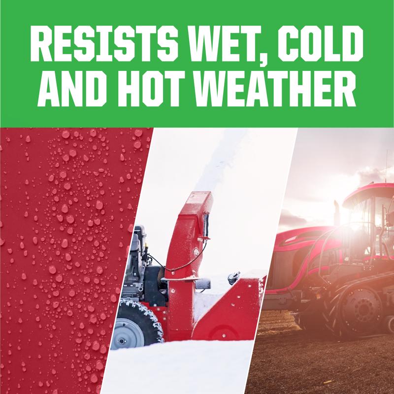 Rust-Oleum Indoor and Outdoor Gloss International Harvester Red Oil-Based Oil Modified Alkyd Farm &, Pack of 2