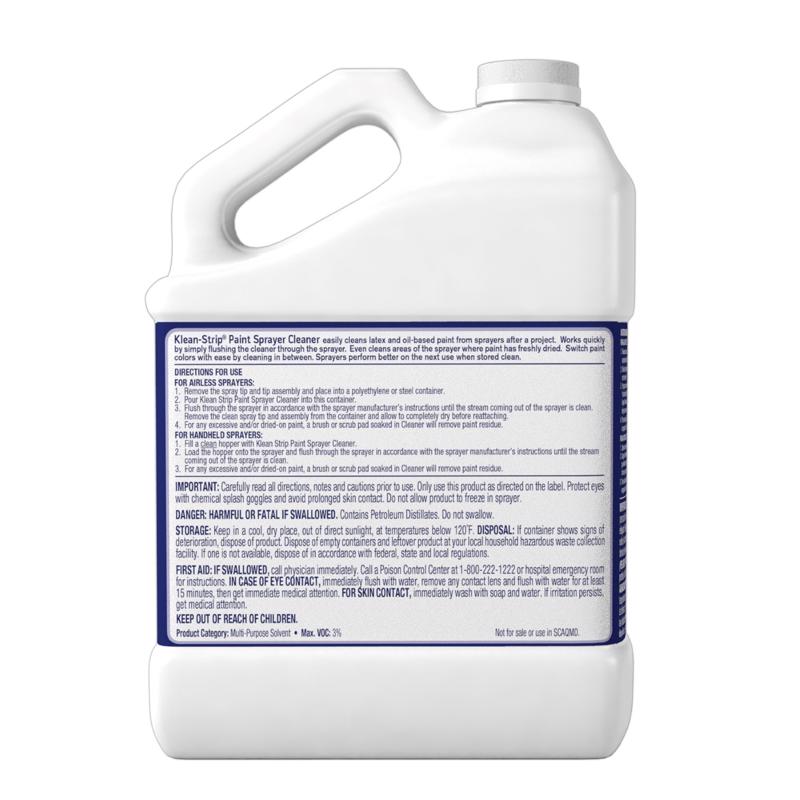 Klean Strip Paint Sprayer Cleaner 1 gal, Pack of 4