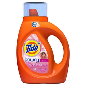 Tide HE Downy April Fresh Scent Detergent Liquid 42 fl. oz. 1 pk, Pack of 6