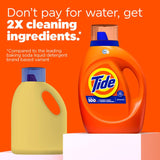 Tide HE Turbo Clean Original Scent Detergent Liquid 84 fl. oz. 1 pk, Pack of 4