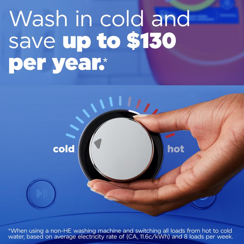 Tide HE Turbo Clean Original Scent Detergent Liquid 84 fl. oz. 1 pk, Pack of 4