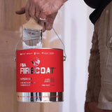 Firecoat Gray Low Sheen Water-Based Primer 1 gal, Pack of 4