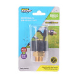 SurfaceMaxx M22 Female x 3/8-in Male NPT Screw Nipple 5800 psi