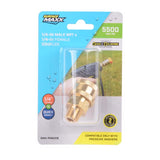SurfaceMaxx 1/4-in Male NPT x 1/4-in Female Quick Connect Coupler 5500 psi