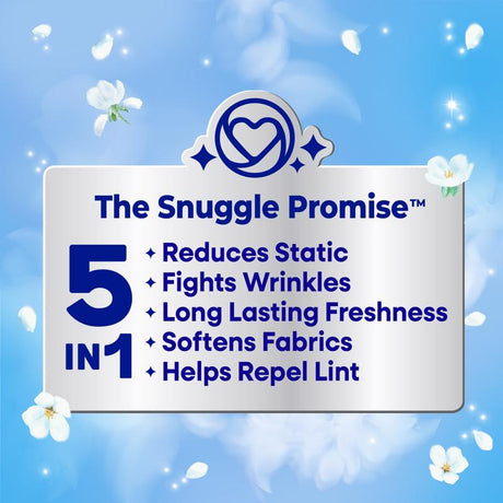Snuggle Blue Sparkle Fresh Scent Fabric Softener Sheets 1 pk