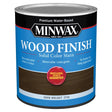 Minwax Wood Finish Water-Based Solid Dark Walnut Water-Based Wood Stain 1 qt, Pack of 4