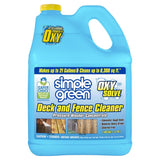Simple Green Oxy Solve Deck and Fence Cleaner 1 gal Liquid, Pack of 4