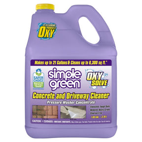 Simple Green Oxy Solve Concrete Cleaner 1 gal Liquid, Pack of 4