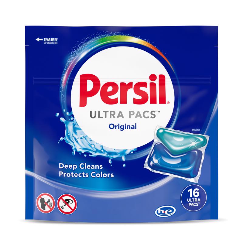 Persil Ultra Pacs Original Scent Laundry Detergent Pod 16 pk, Pack of 6
