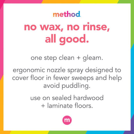 Method Almond Scent Floor Cleaner Refill Liquid 68 oz