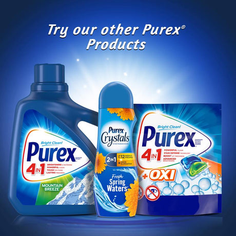 Purex Fresh Spring Water Scent Laundry Scent Booster Crystals 21 oz 1 pk, Pack of 4
