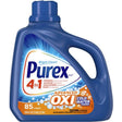 Purex Advanced Oxi No Scent Laundry Detergent Liquid 128 fl. oz. 1 pk, Pack of 4