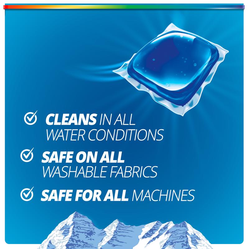 Purex Mountain Breeze Scent Laundry Detergent Pod 11.1 oz 21 pk, Pack of 6