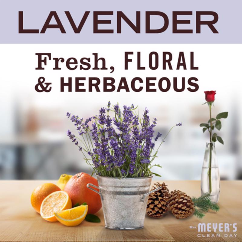 Mrs. Meyer's Clean Day Lavender Scent Laundry Detergent Liquid 24.3 oz 1 pk, Pack of 6