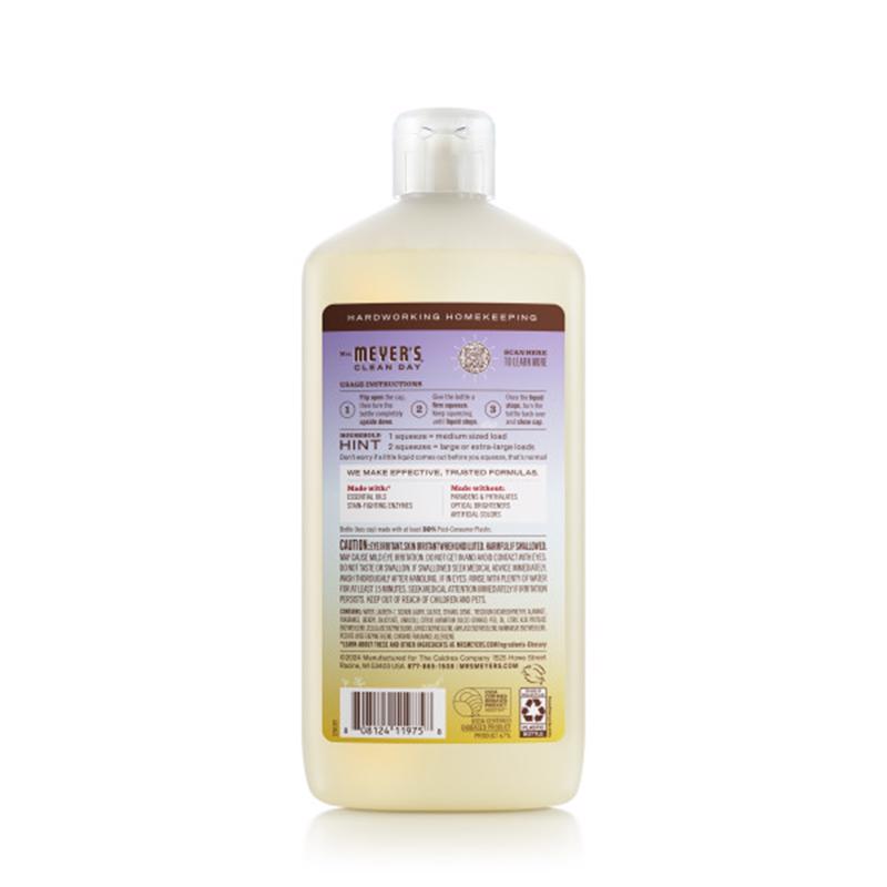 Mrs. Meyer's Clean Day Compassion Flower Scent Detergent Concentrate Liquid 24.3 oz 1 pk, Pack of 6