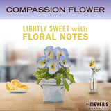 Mrs. Meyer's Clean Day Compassion Flower Scent Detergent Concentrate Liquid 24.3 oz 1 pk, Pack of 6