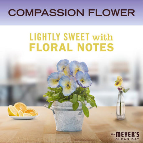 Mrs. Meyer's Clean Day Compassion Flower Scent Detergent Concentrate Liquid 24.3 oz 1 pk, Pack of 6