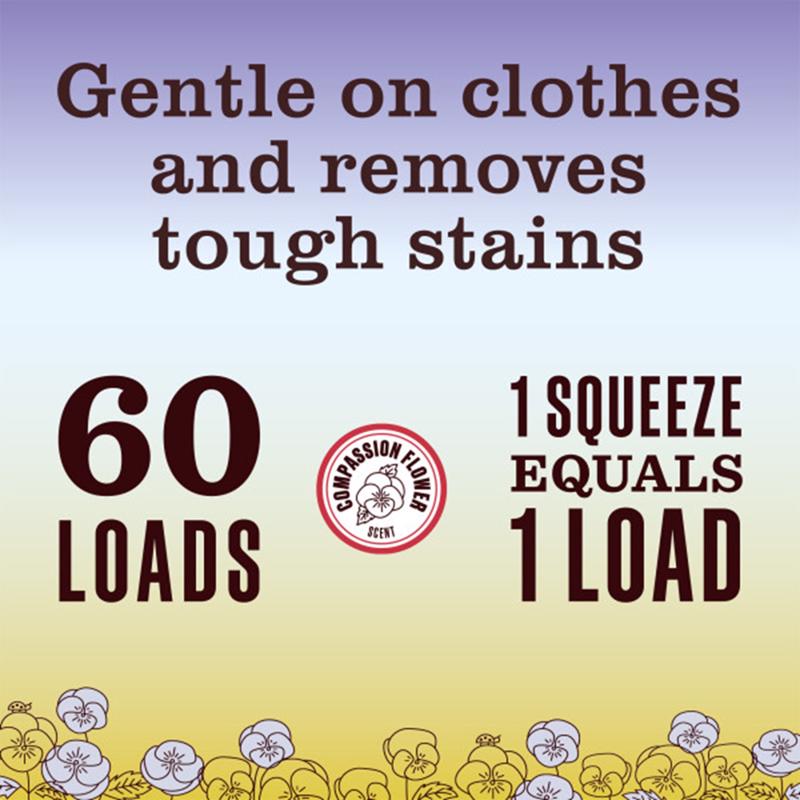 Mrs. Meyer's Clean Day Compassion Flower Scent Detergent Concentrate Liquid 24.3 oz 1 pk, Pack of 6