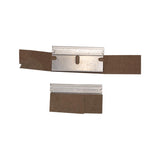 Allway Carbon Steel Single-Edge Razor Scraper, Pack of 10