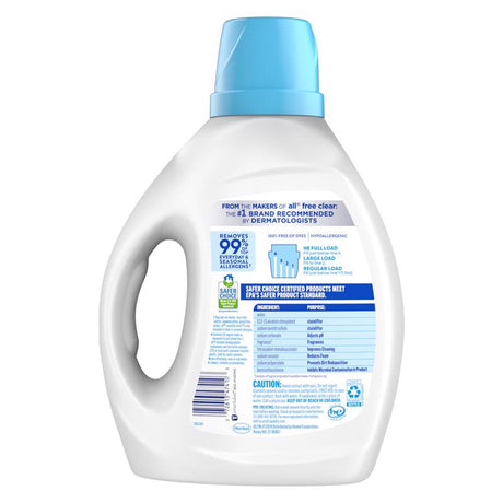 All Spring Breeze Scent Laundry Detergent Liquid 88 fl. oz. 1 pk, Pack of 4