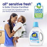 All Spring Breeze Scent Laundry Detergent Liquid 88 fl. oz. 1 pk, Pack of 4