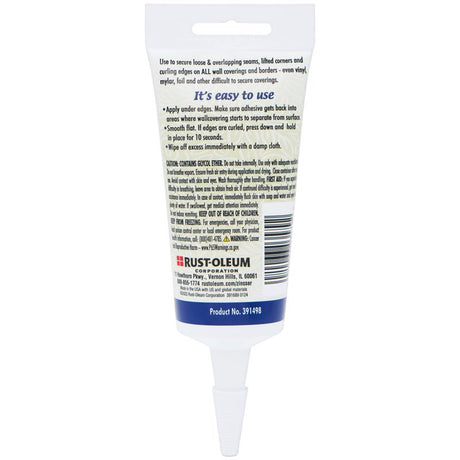 Zinsser SureGrip High Strength Clear Wallpaper Adhesive 2 oz, Pack of 12