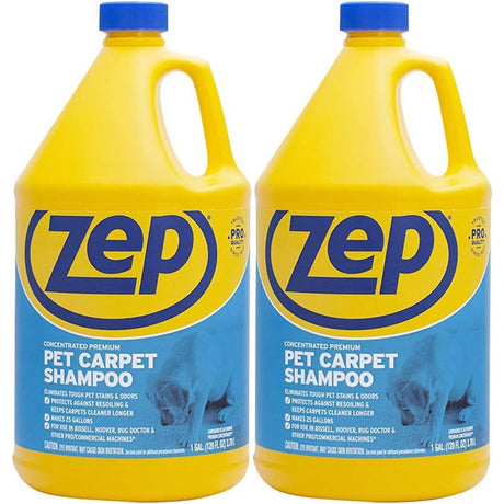 Zep Carpet Cleaner 1 gal Liquid Concentrated, Pack of 4