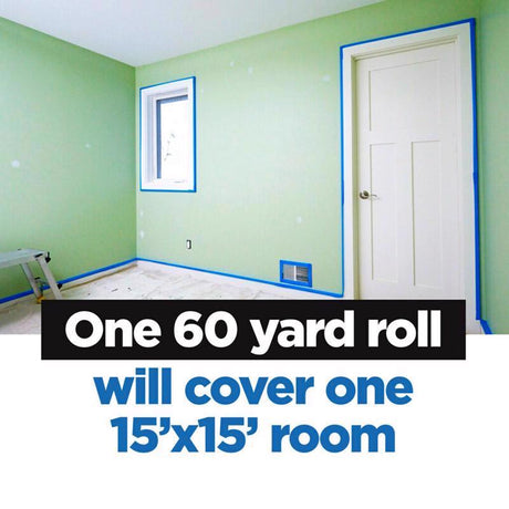 ScotchBlue 1.88 in. W X 60 yd L Blue Medium Strength Painter's Tape 2 pk