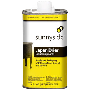 Sunnyside Japan Drier Petroleum Fastest Drying Solvent 16 oz, Pack of 6