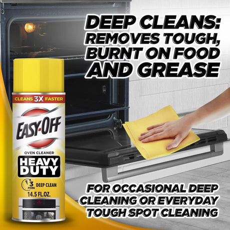 Easy-Off No Scent Oven And Grill Cleaner 24 oz Spray, Pack of 6