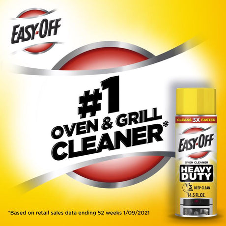 Easy-Off No Scent Oven And Grill Cleaner 24 oz Spray, Pack of 6