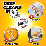 Easy-Off No Scent Oven And Grill Cleaner 24 oz Spray, Pack of 6
