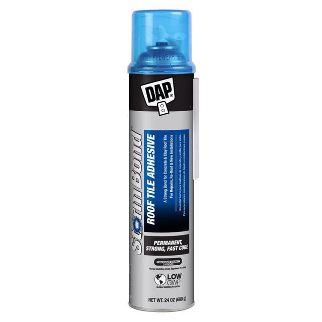 DAP Roof Tile Construction Adhesive 24 oz, Pack of 12