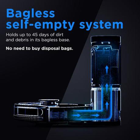 Shark Matrix Bagless Cordless Standard Filter WiFi Connected Robotic Vacuum