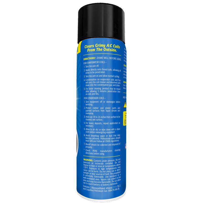 Instant Power Coil Cleaner 18 oz Foam, Pack of 6
