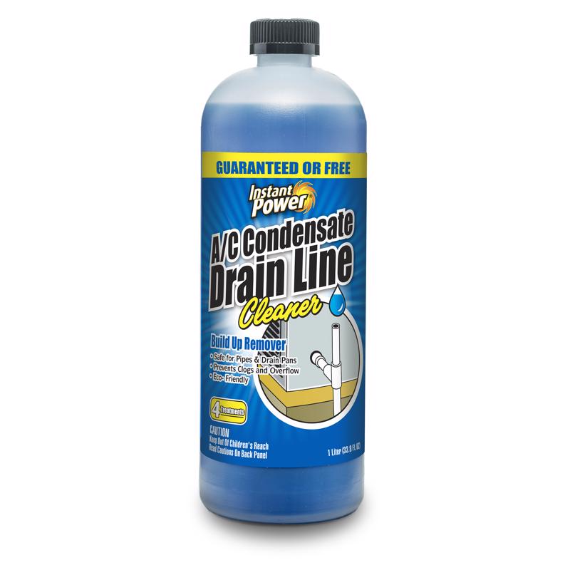 Instant Power Air Conditioner Condensate Drain Line Cleaner 1 L Liquid, Pack of 4