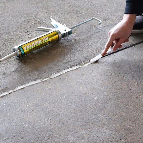 Vulkem 116 Gray Polyurethane Window and Door Caulk Sealant 10.1 fl. oz., Pack of 12