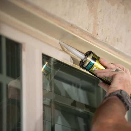 Vulkem 116 Limestone Polyurethane Window and Door Caulk Sealant 10.1 fl. oz., Pack of 12