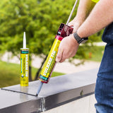 Vulkem 116 Dark Bronze Polyurethane Window and Door Caulk Sealant 10.1 fl. oz., Pack of 12
